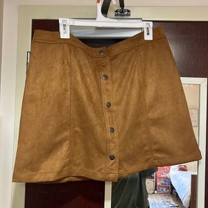 Brown skirt